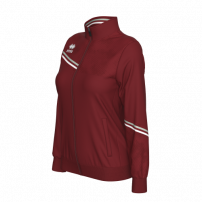 Спортивна куртка жіноча Errea ESTELLA Бордовий/Сірий/Білий